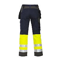 Projob Work Trousers with Tool Pockets High Vis Cl 1 (A058528)